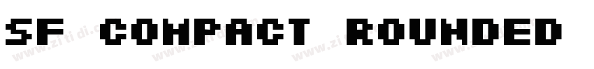 SF Compact Rounded B字体转换